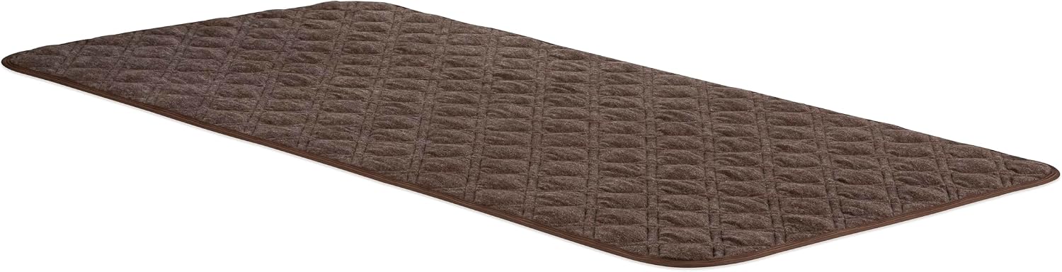 FranceBed らくピタ パイル抗菌パッド シングル ブラウン フランスベッド ベッドパッド シングル(97×195cm) ブラウン 「らくピタ